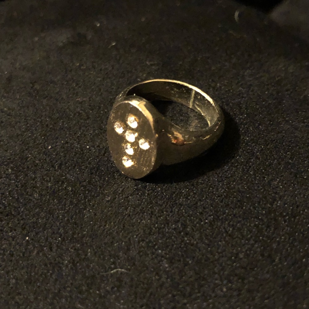 Gold Cross Ring